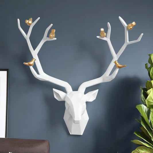 Tête de cerf décorative